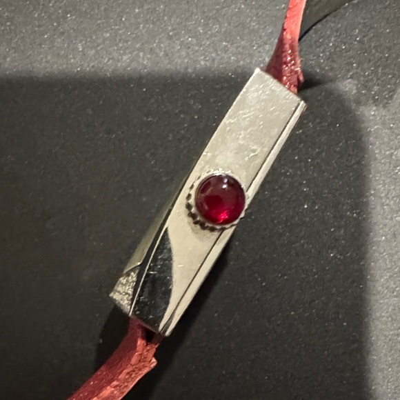 Roberto Cavalli Red and Silver Watch main image 7